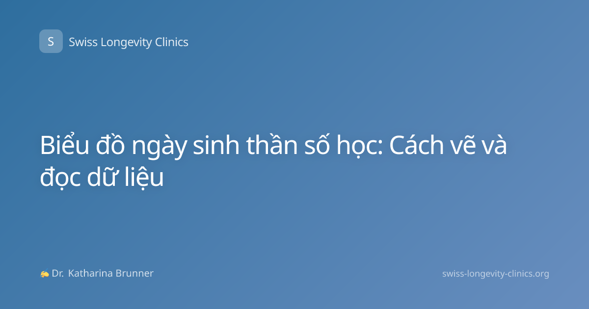 Biểu đồ ngày sinh thần số học: Cách vẽ và đọc dữ liệu