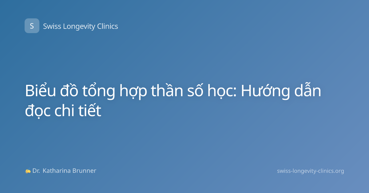 Biểu đồ tổng hợp thần số học: Hướng dẫn đọc chi tiết