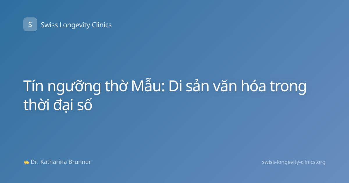 Tín ngưỡng thờ Mẫu: Di sản văn hóa trong thời đại số