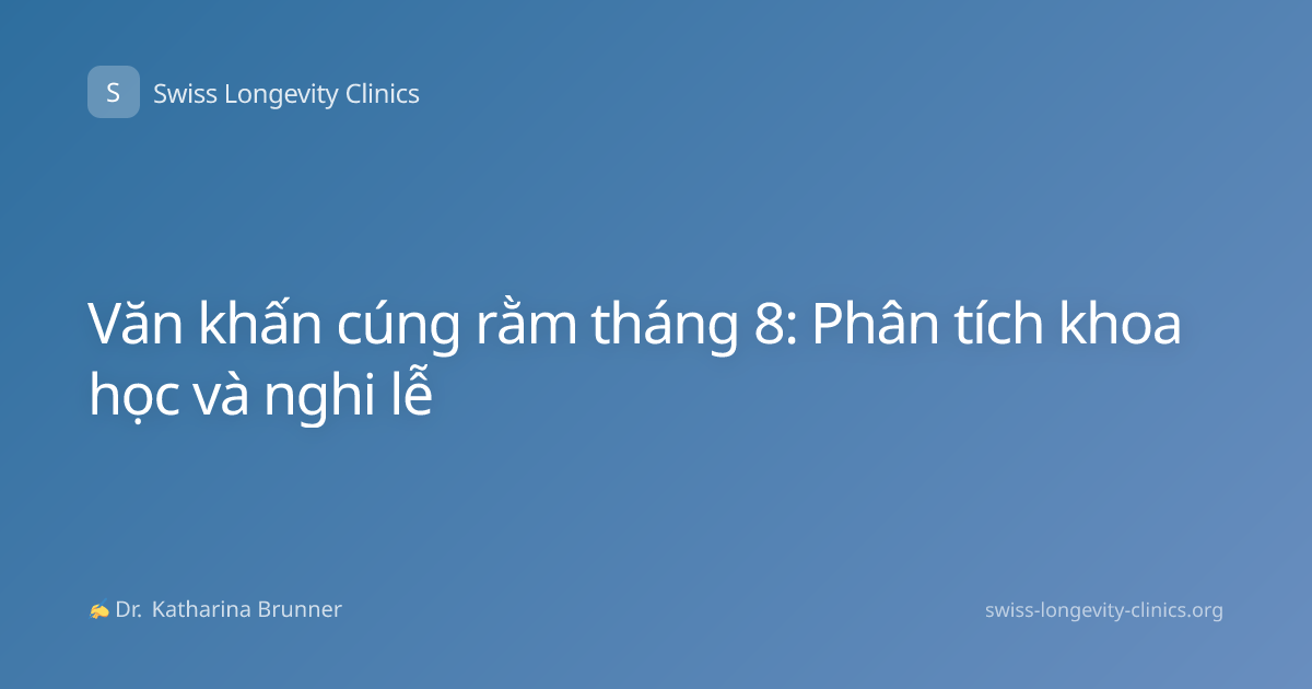 Văn khấn cúng rằm tháng 8: Phân tích khoa học và nghi lễ